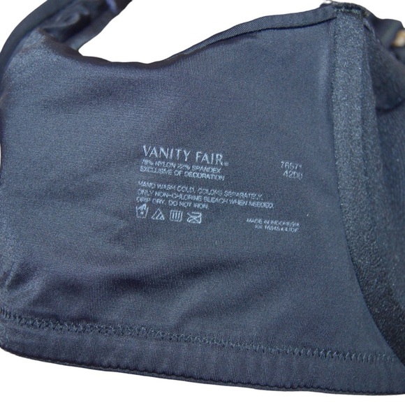 42DD Brilliance by Vanity Fair Full Figure Back‎ Smoothing Underwire Bra 76571 - Picture 4 of 9